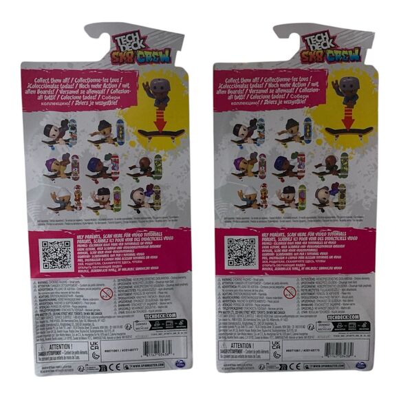 2 Tech Deck Sk8 Crew Fingerboard - Picture 3 of 3